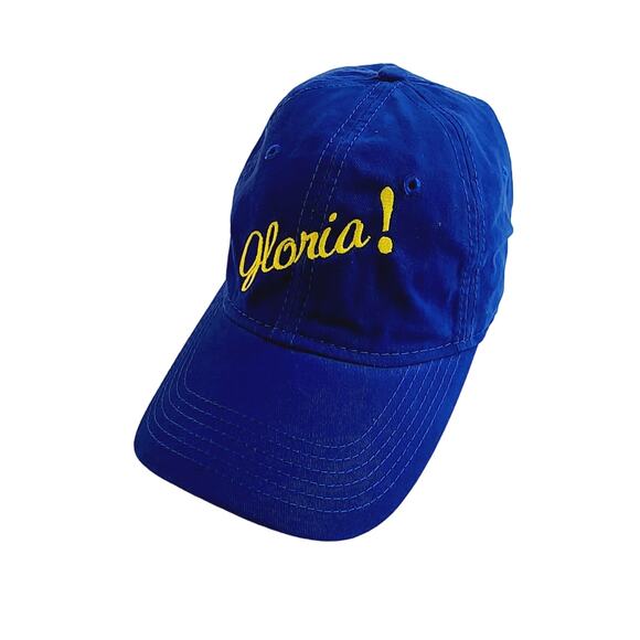 St. Louis Blues GLORIA! Unisex Sportsman Ball Cap Embroidered Yellow & Royal - Picture 1 of 8